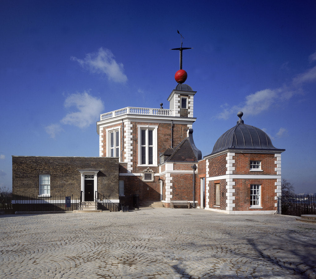 Detail of Flamsteed House, Royal Observatory, Greenwich by National Maritime Museum