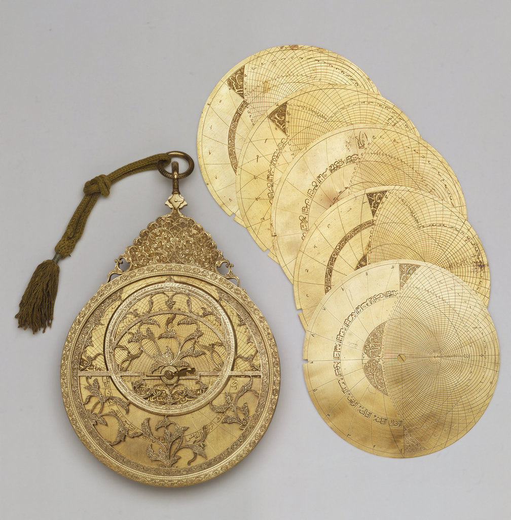 Detail of Astrolabe and Plates by Muhammad Khalil