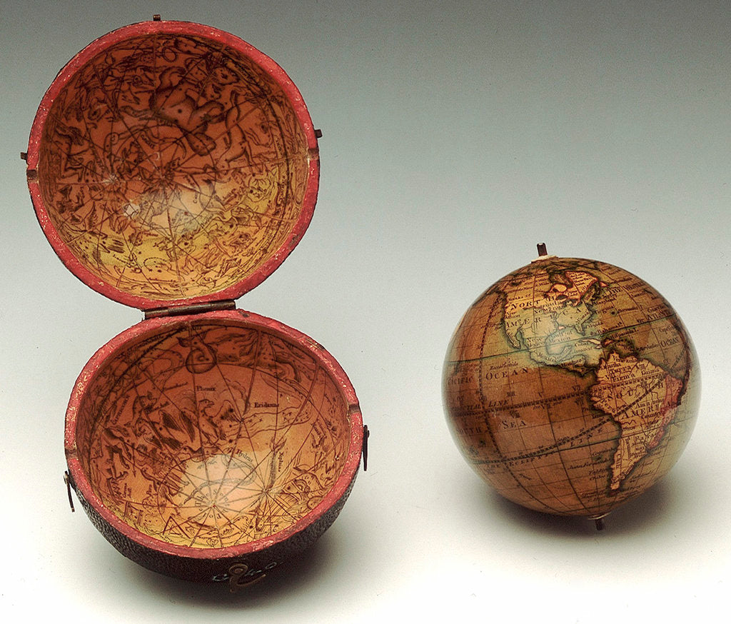 Detail of Sphere and case by Adams