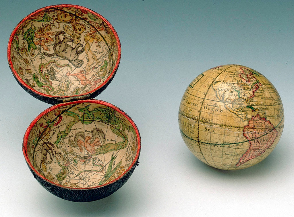 Detail of Sphere and case by James Ferguson