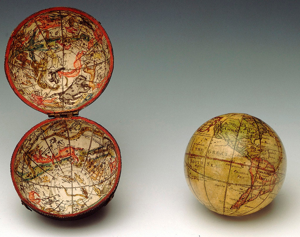 Detail of Sphere and case by Richard Cushee