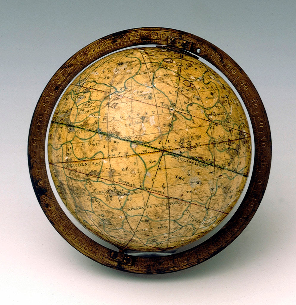 Detail of Sphere in meridian ring by John Cary