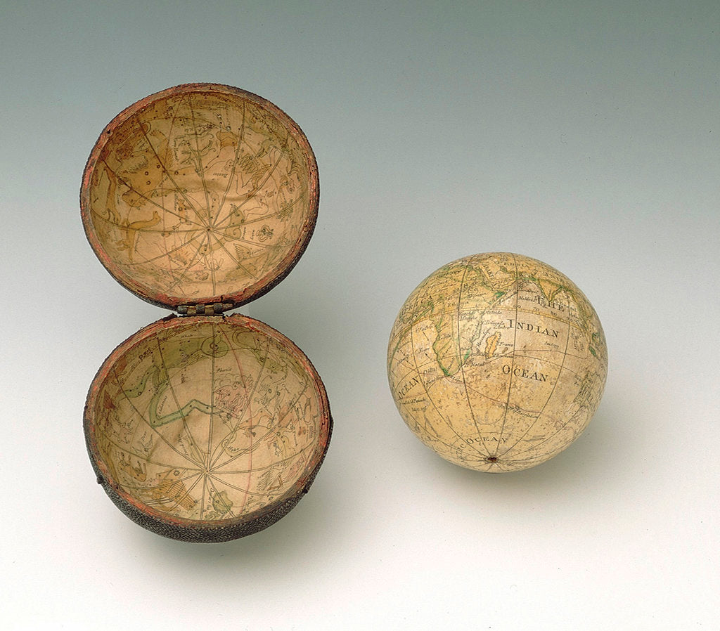 Detail of Sphere and case by John Miller