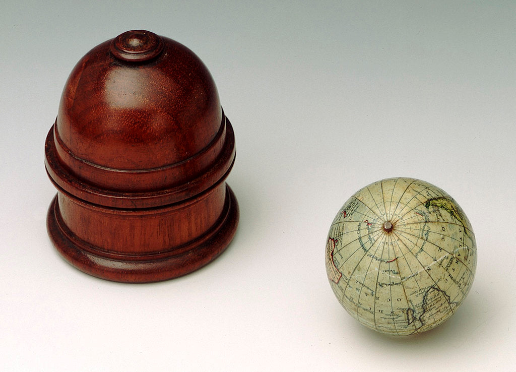 Detail of Sphere and stand by Edward Stanford