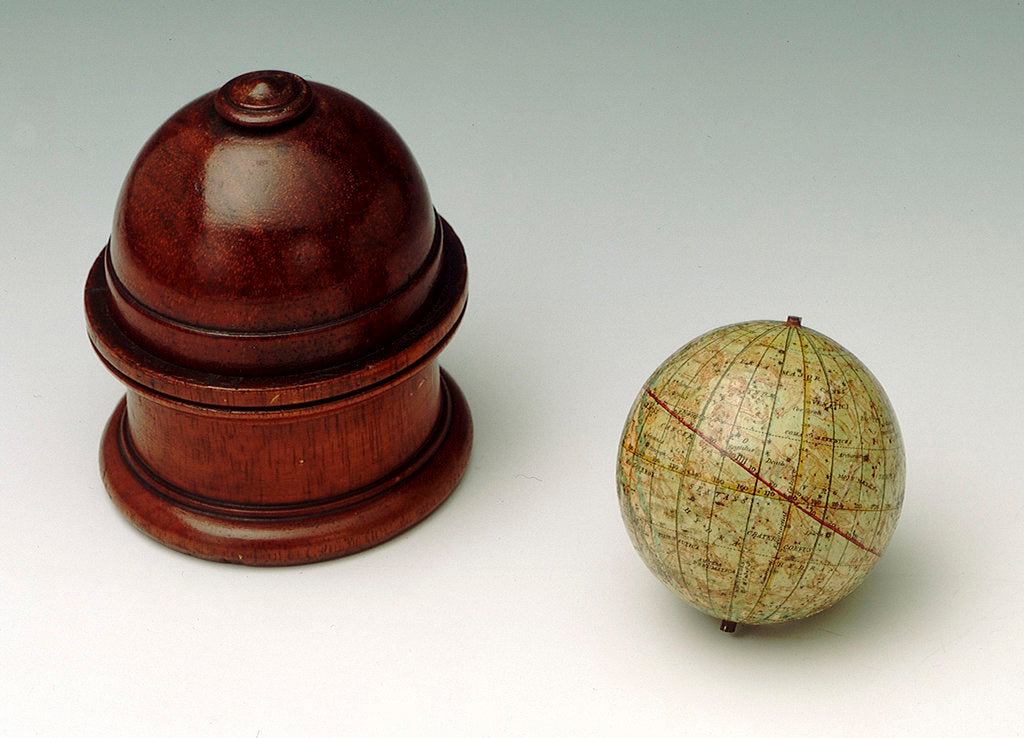 Detail of Sphere and stand by Edward Stanford