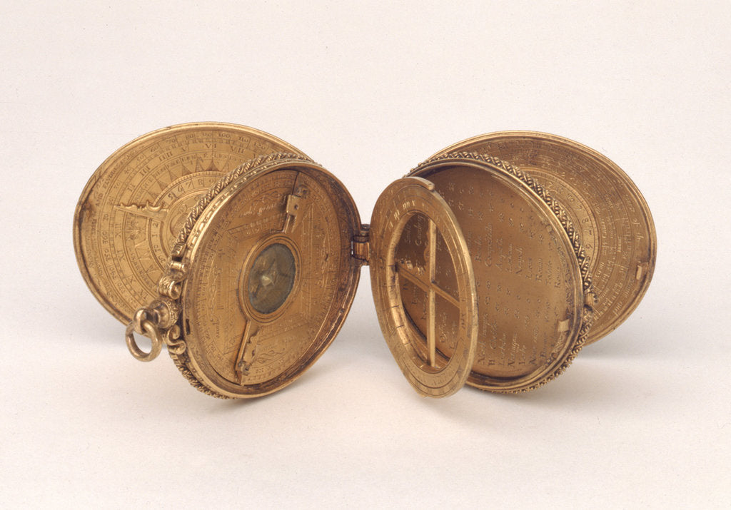 Detail of Astronomical compendium, all leaves by Humphrey Cole