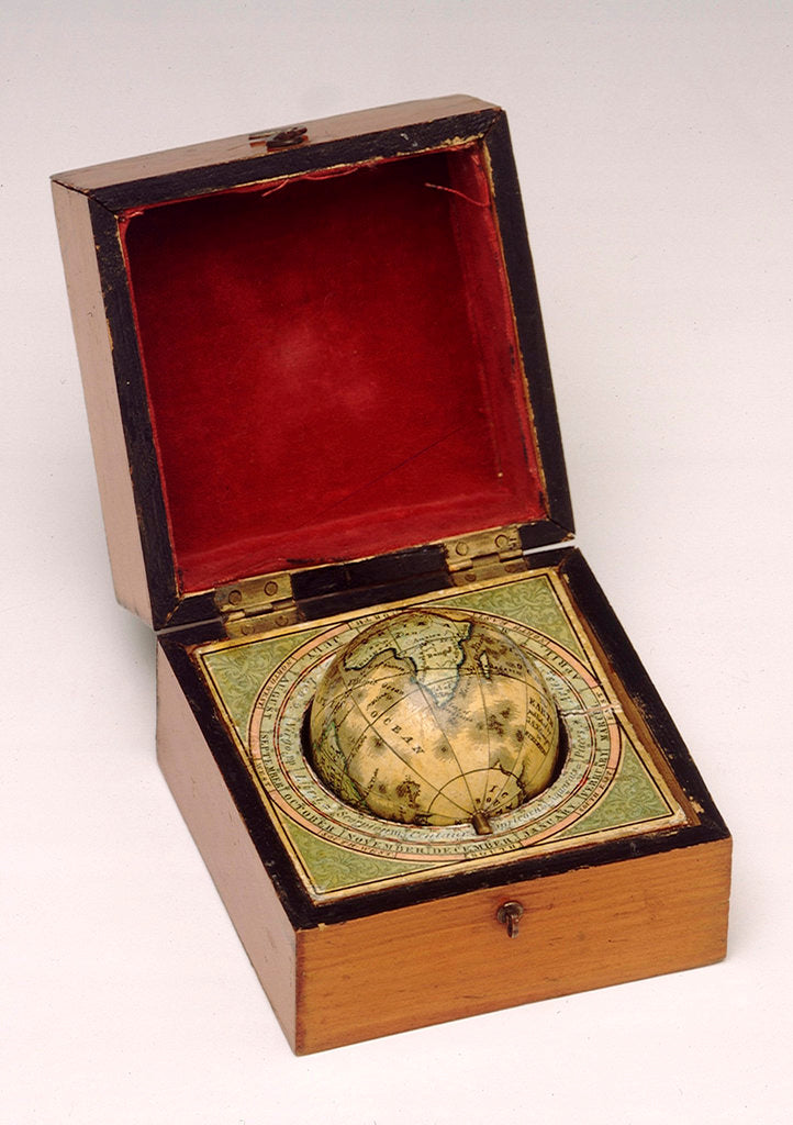 Detail of Sphere and box by Johann Georg Klinger