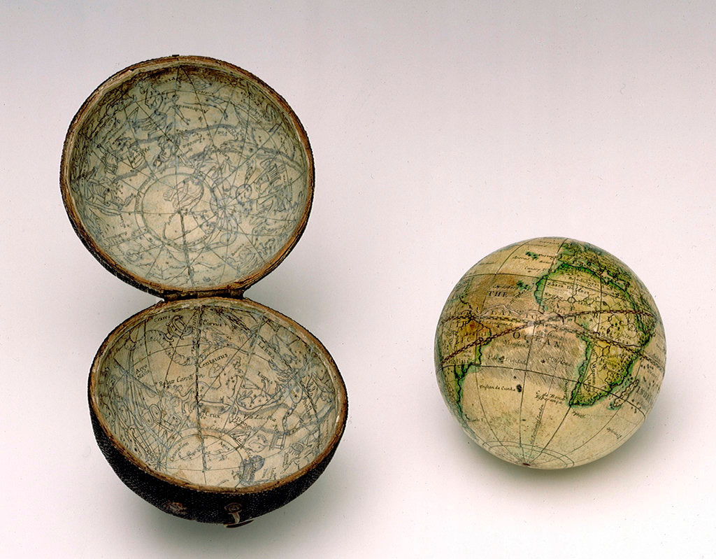 Detail of Sphere and case by Charles Price