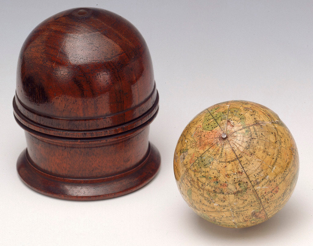 Detail of Sphere and case by Newton & Co.