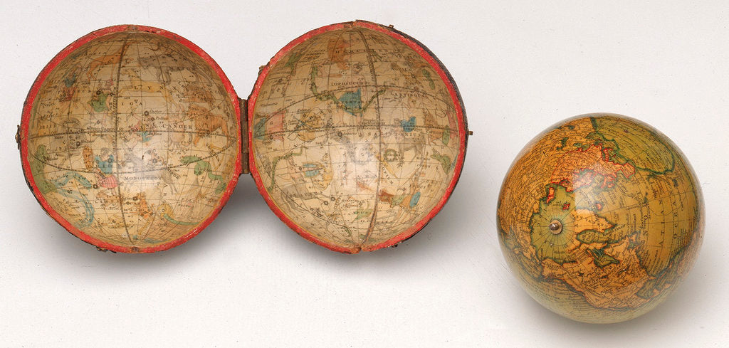 Detail of Sphere and case by Charles Smith & Son