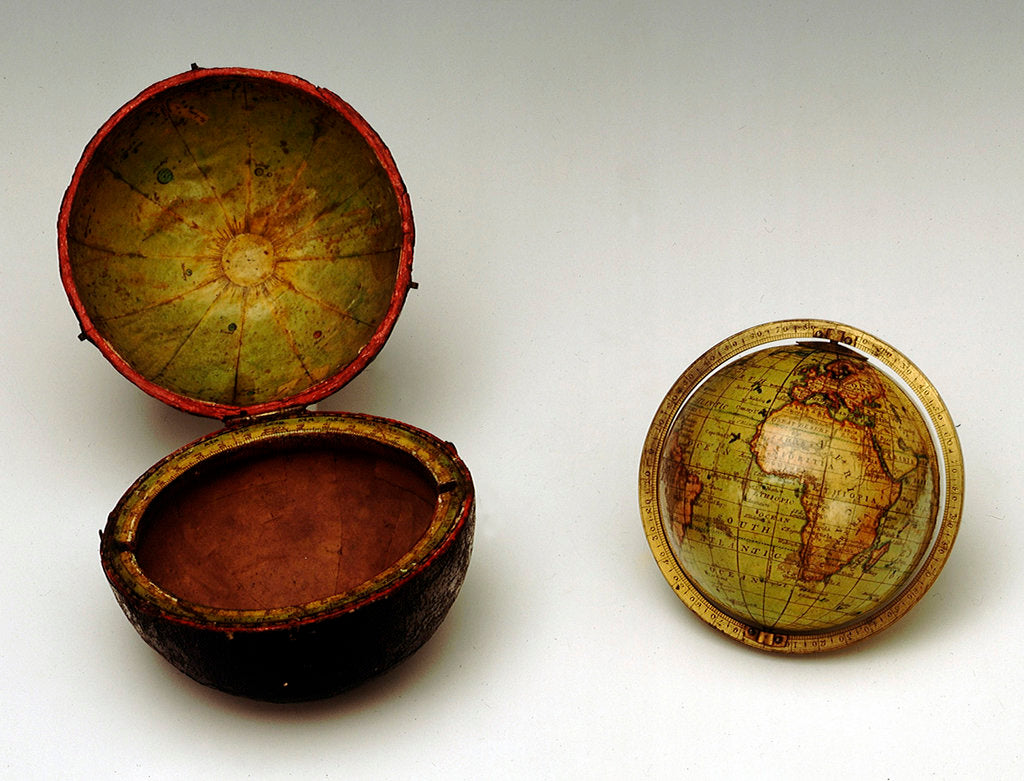 Detail of Sphere and case by Newton