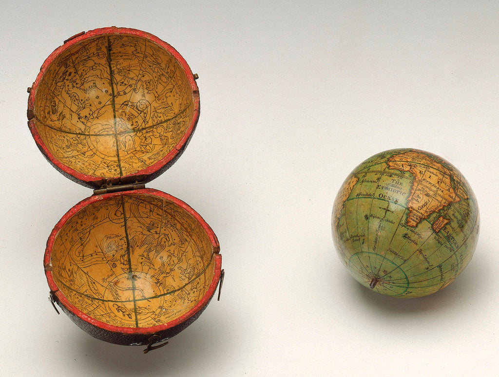 Detail of Sphere and case by West