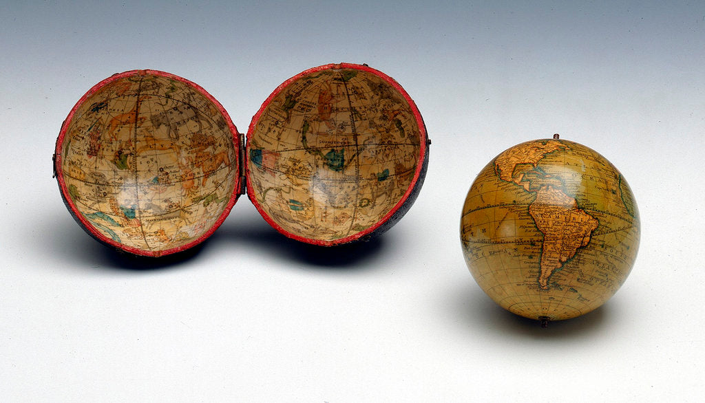 Detail of Sphere and case by Charles Smith & Son