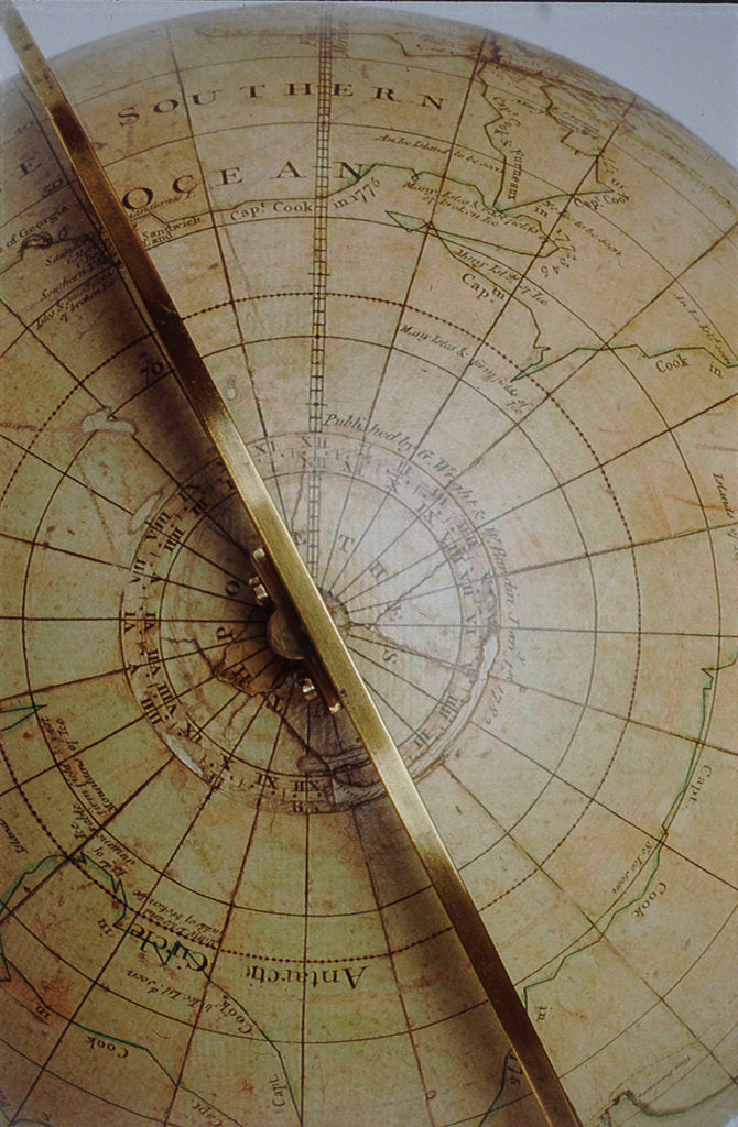 Detail of Meridian semi-circle by William Bardin