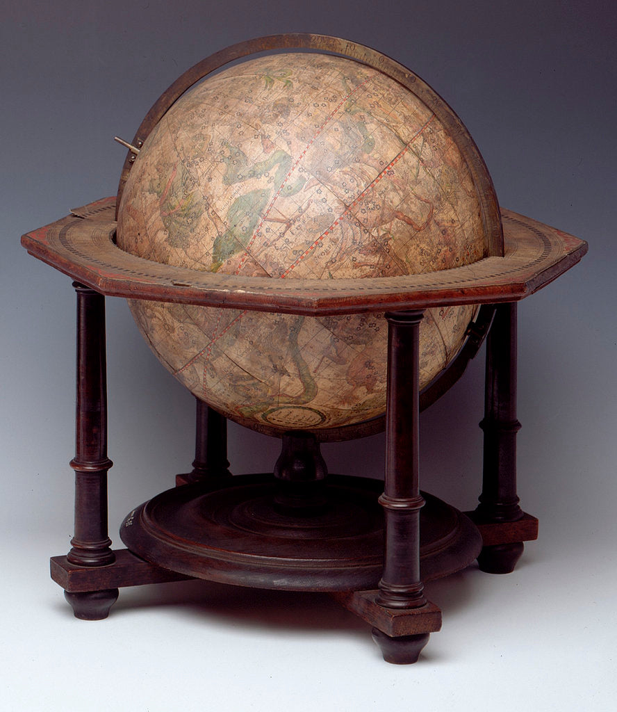 Detail of Sphere and stand by Georg Christoph Eimmart