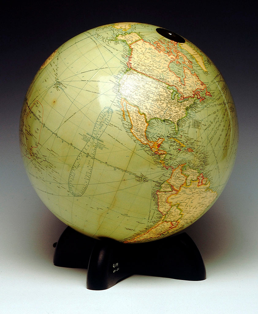 Detail of Sphere and stand by Georama Ltd.