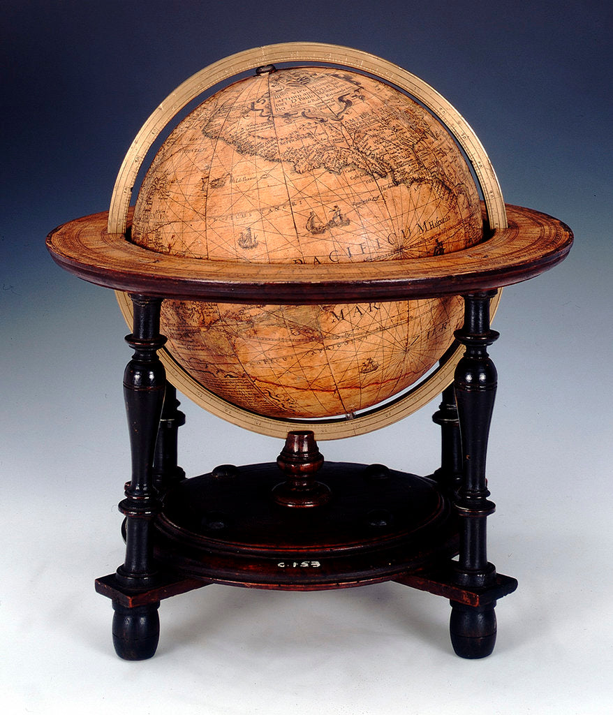Detail of Sphere and stand by Giuseppe de Rossi