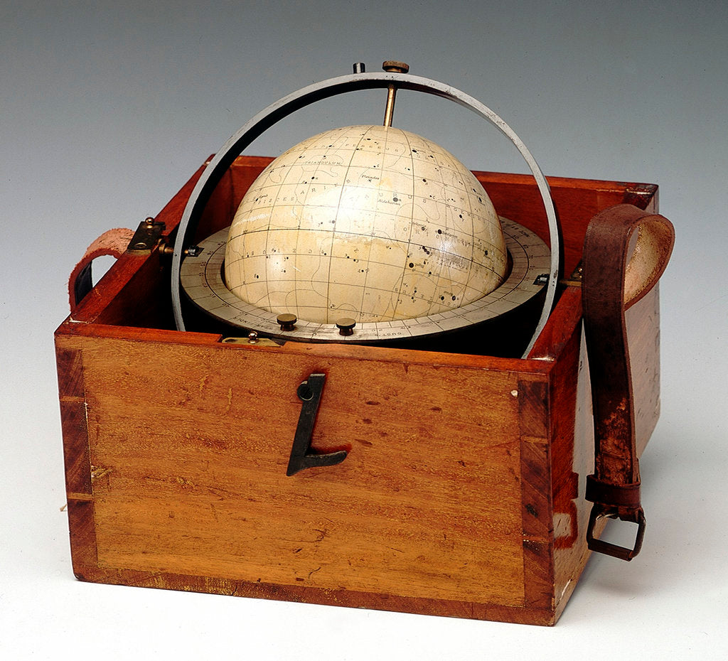 Detail of Sphere and box by Francis Barker & Son