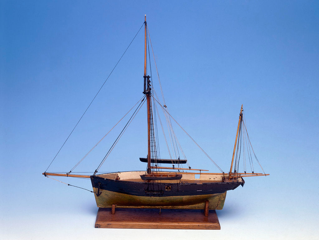 Detail of 'Entrepenante', port broadside by William Rodney Stone