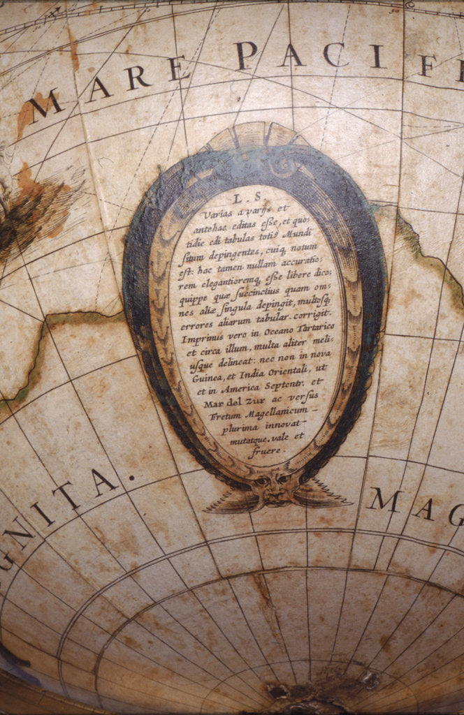 Detail of Advice in hypothetical southern continent by Jacob Aertsz Colom