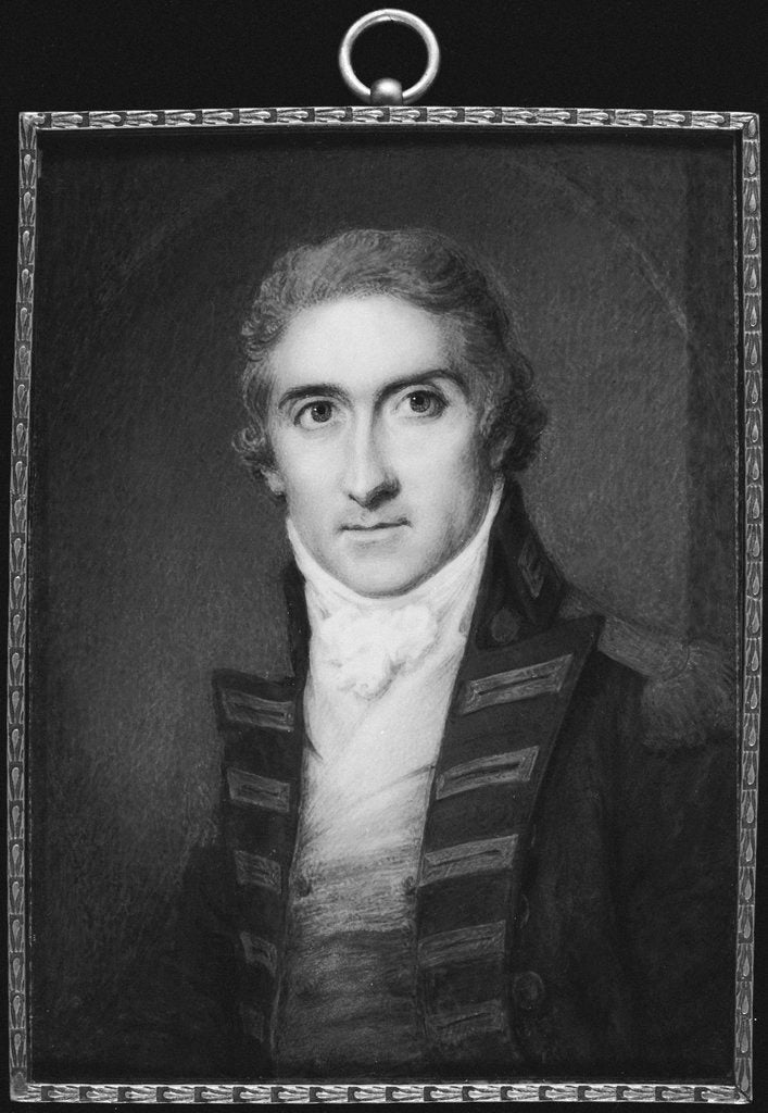 Detail of Captain Edward Riou (1762-1801) by Samuel Shelley