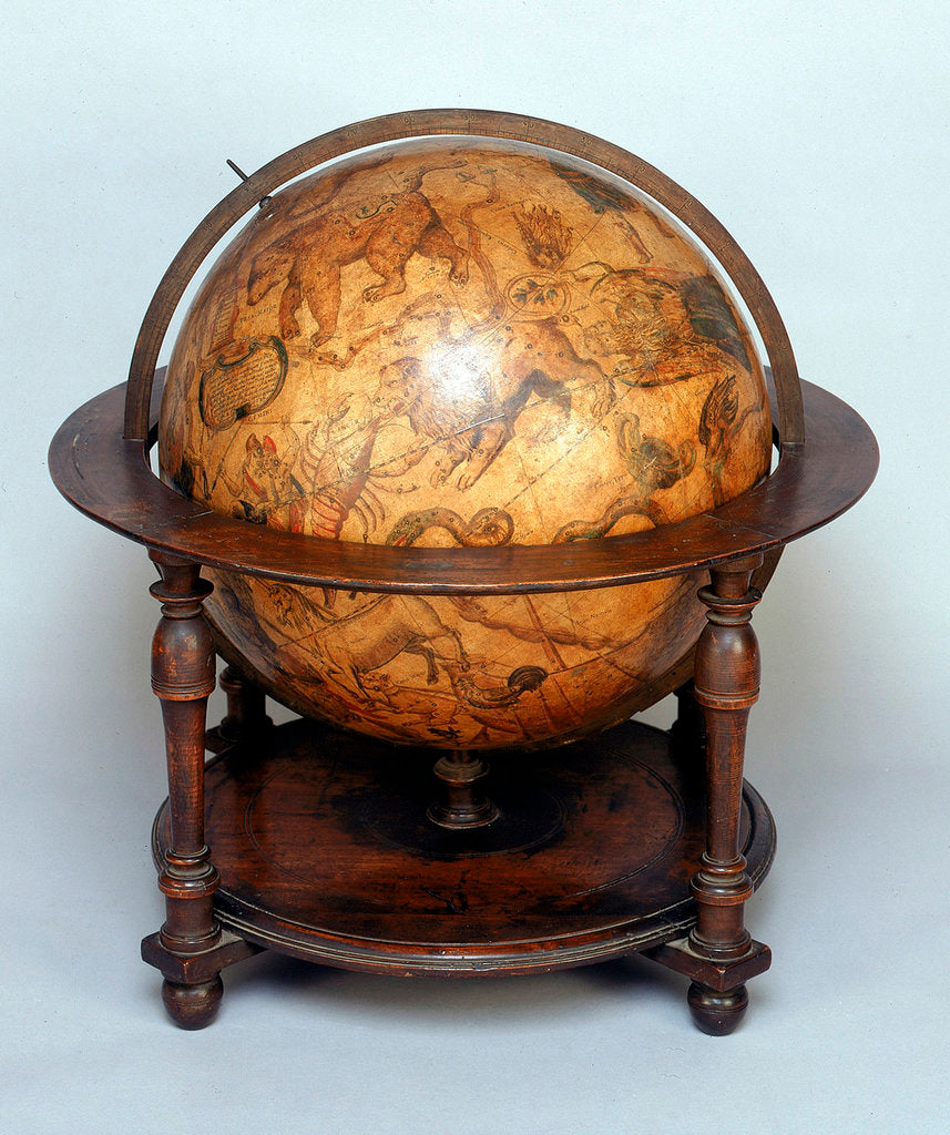 Detail of Sphere and stand by Matthaeus Greuter