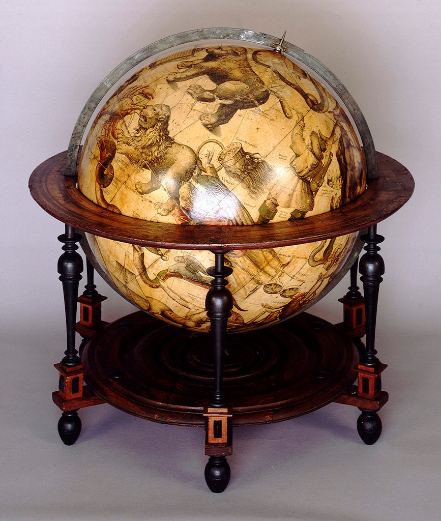 Detail of Sphere and stand by Jodocus Hondius Jr