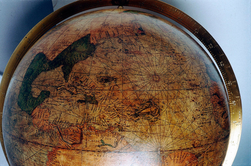 Detail of North America by Gerard Mercator