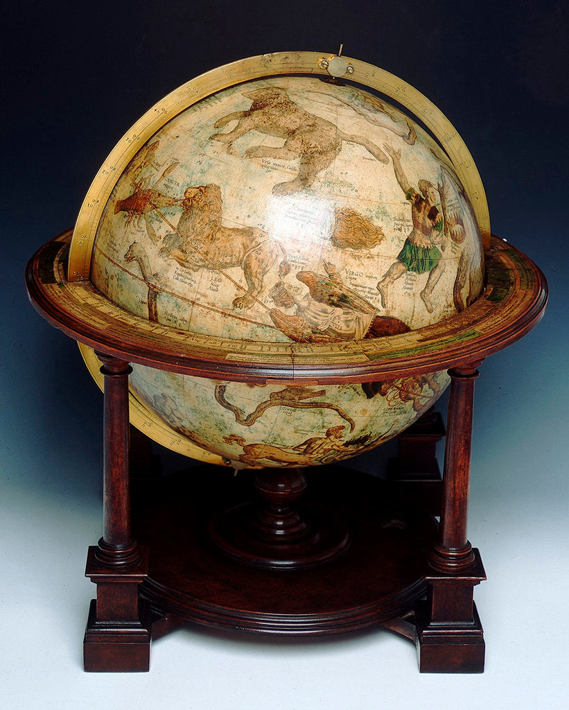 Detail of Sphere and stand by Gerard Mercator