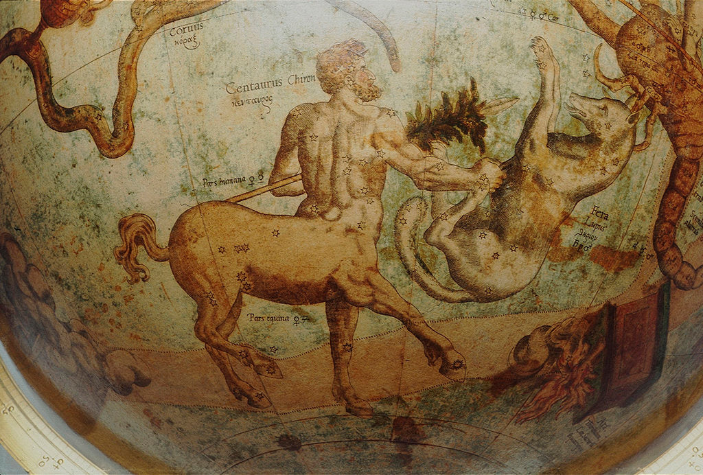 Detail of Centaurus Chiron by Gerard Mercator