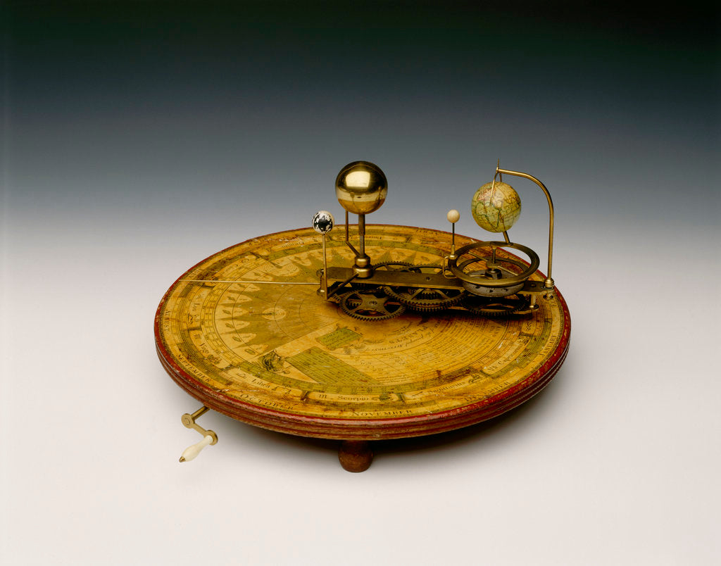 Detail of Orrery by William Jones