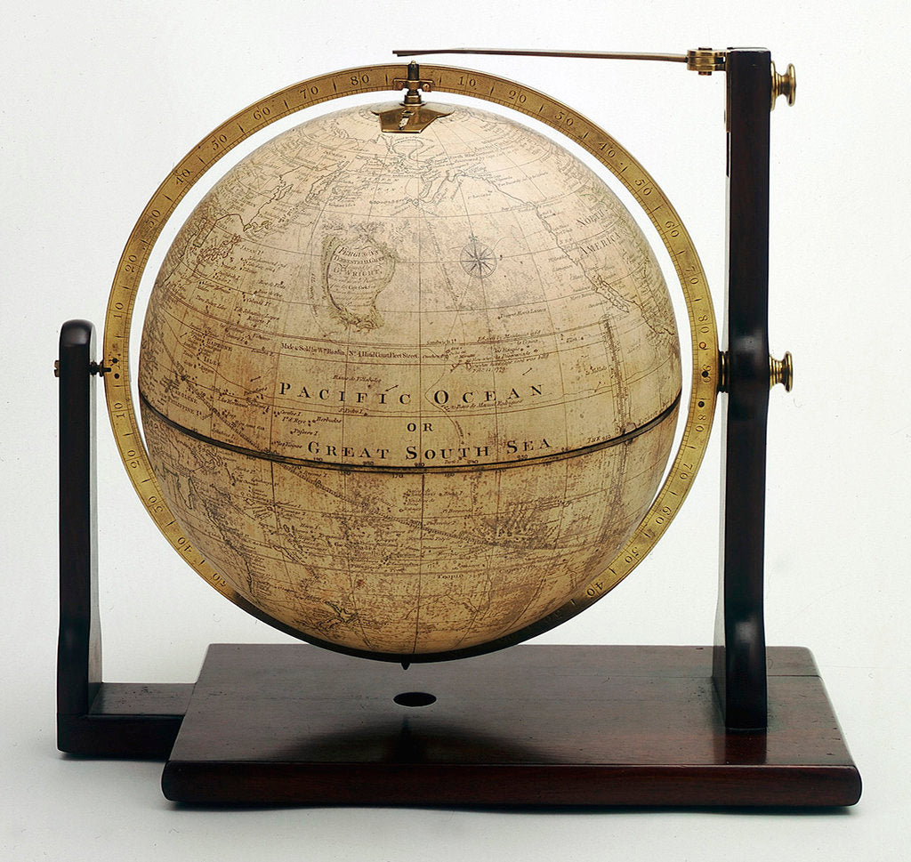 Detail of Sphere and stand by William Bardin