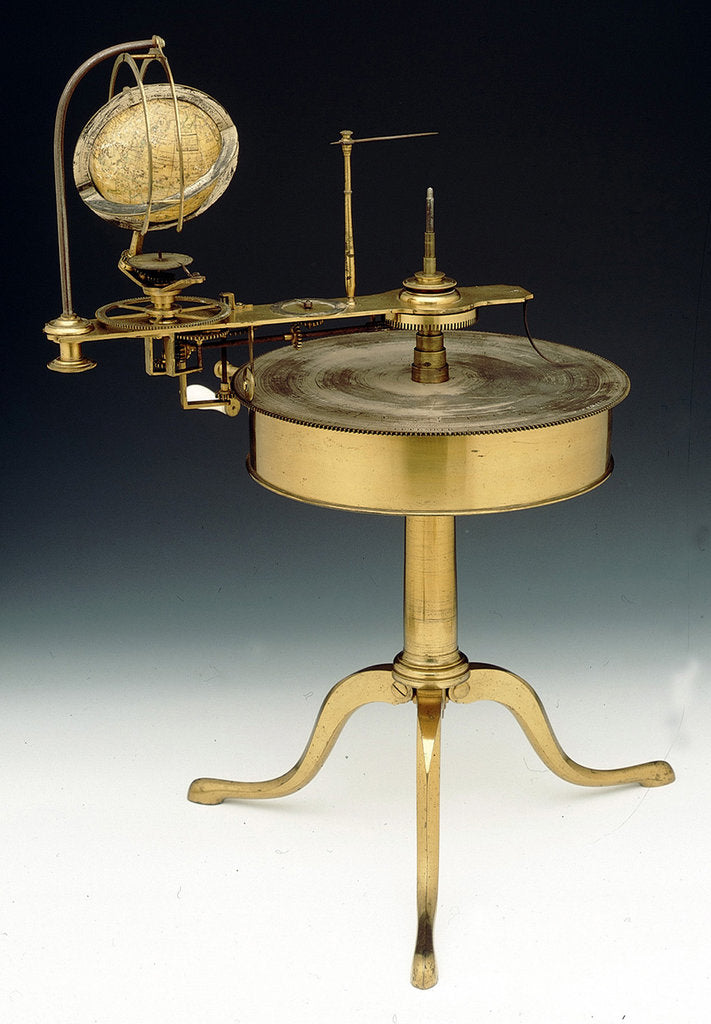 Detail of Orrery by W. & S. Jones