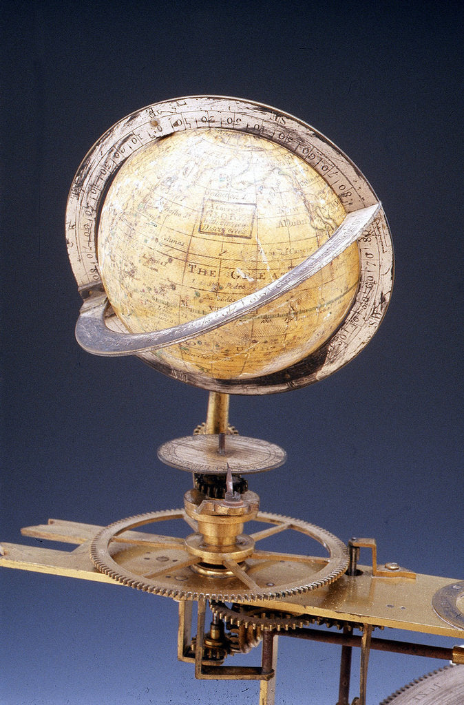 Detail of Orrery by W. & S. Jones