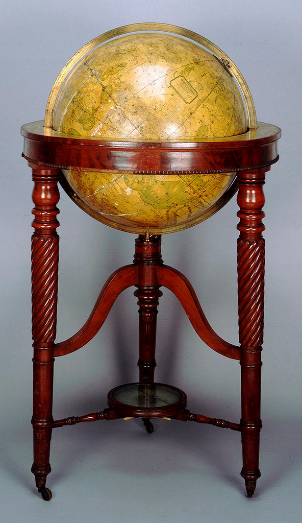 Detail of Sphere and stand by Newton Son & Berry