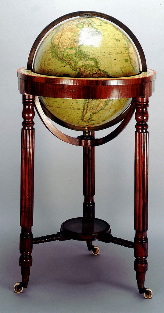 Detail of Sphere and stand by Edward Stanford