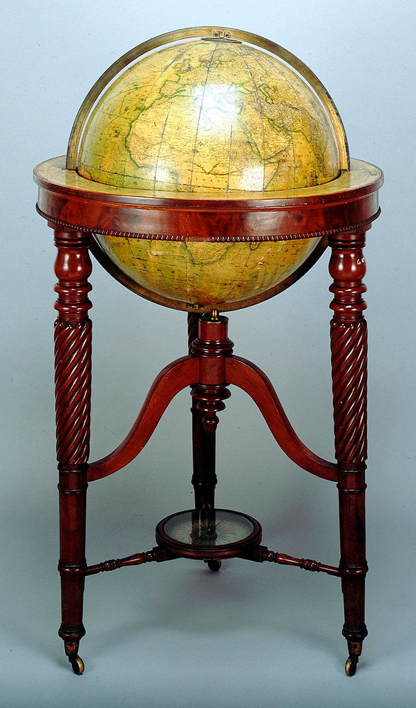 Detail of Sphere and stand by Newton Son & Berry