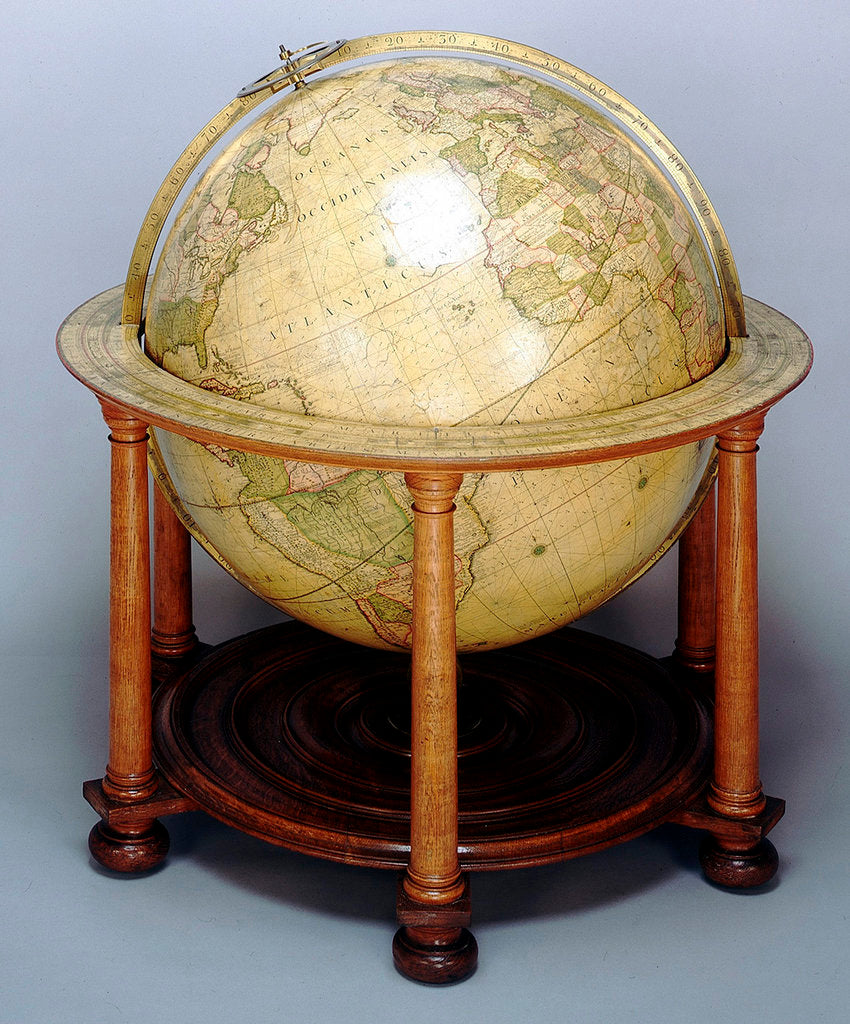 Detail of Sphere and stand by John Senex