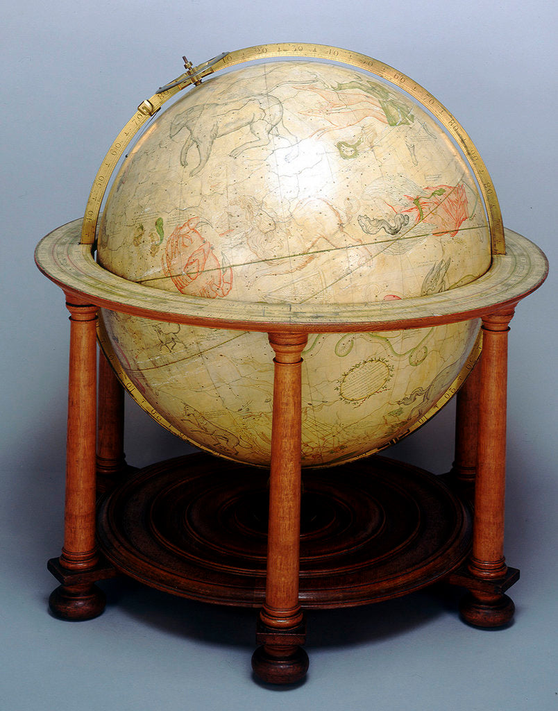 Detail of Sphere and stand by John Senex