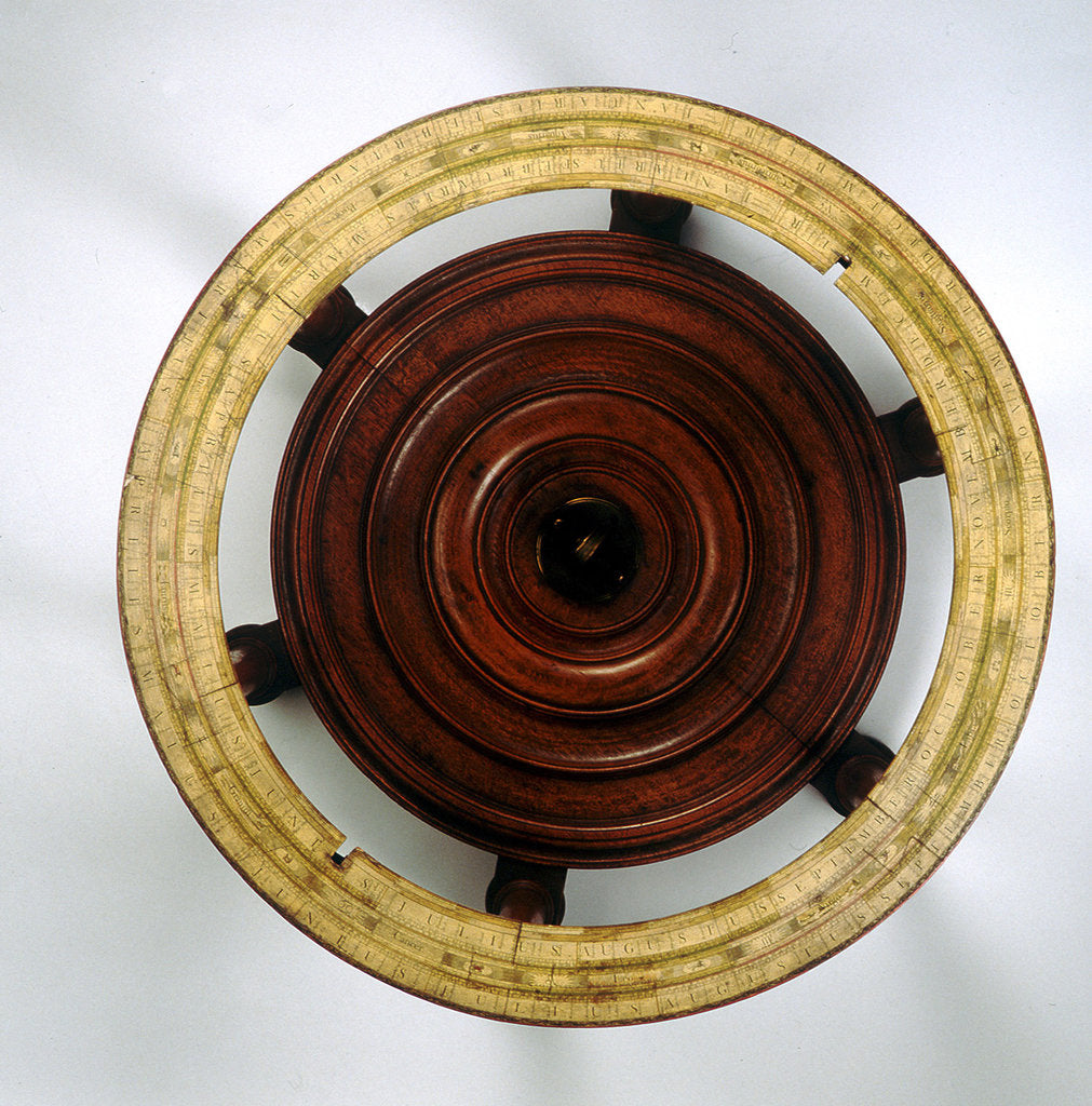 Detail of Stand and horizon ring by John Senex