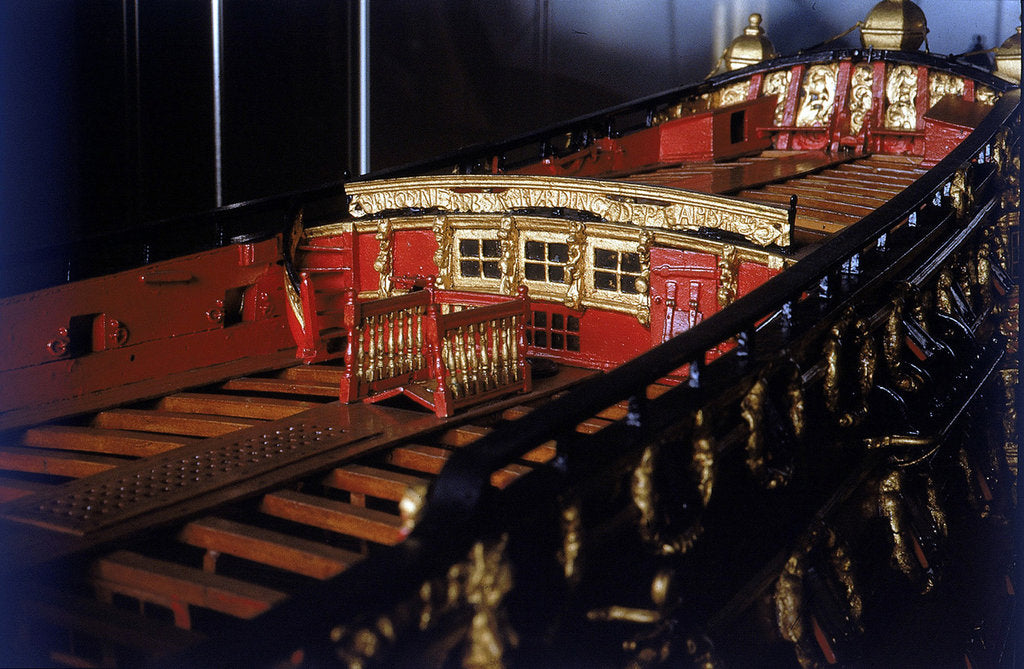 Detail of 'Boyne', deck detail by unknown