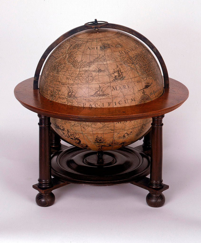 Detail of Sphere and stand by Pieter van den Keere