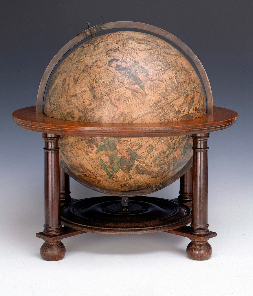 Detail of Sphere and stand by Vincenzo Coronelli