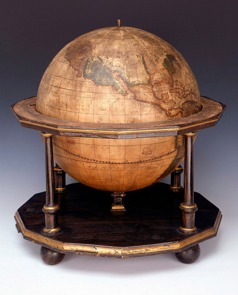 Detail of Sphere and stand by unknown