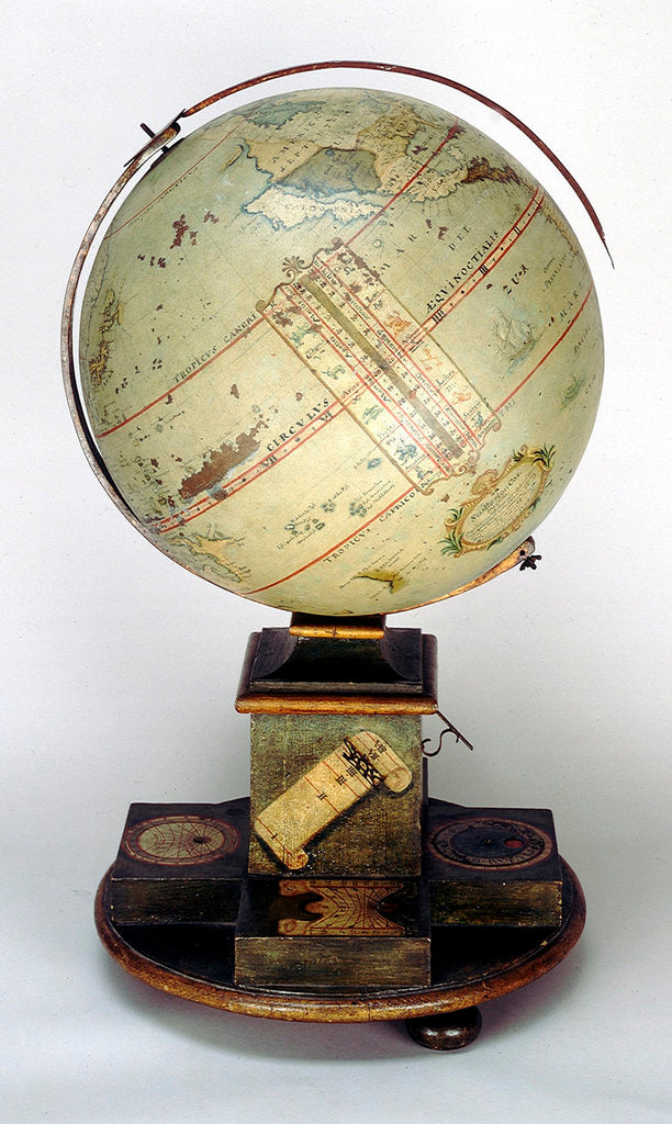 Detail of Sphere and stand by unknown