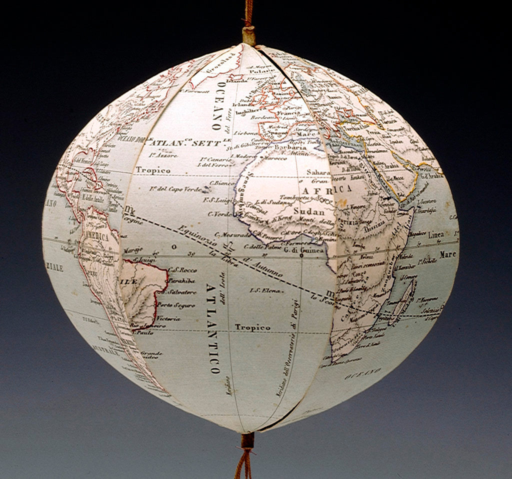 Detail of Inflated sphere by Giocondo Regazzoni
