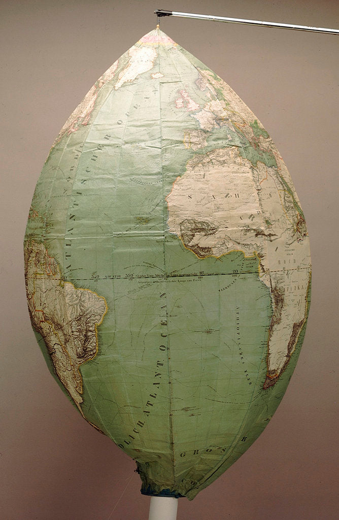 Detail of Inflated sphere by Philipp Cella