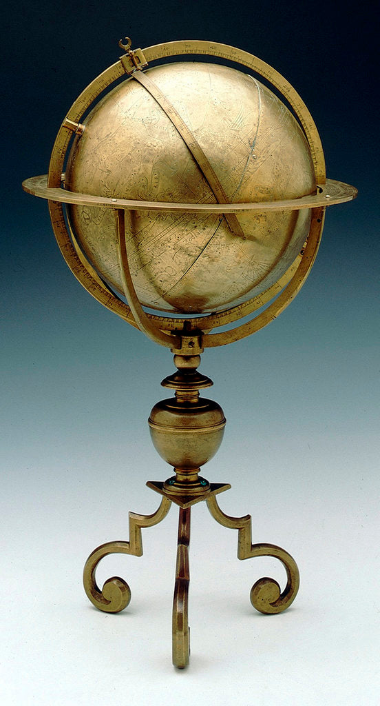 Detail of Sphere and stand by Carolus Platus