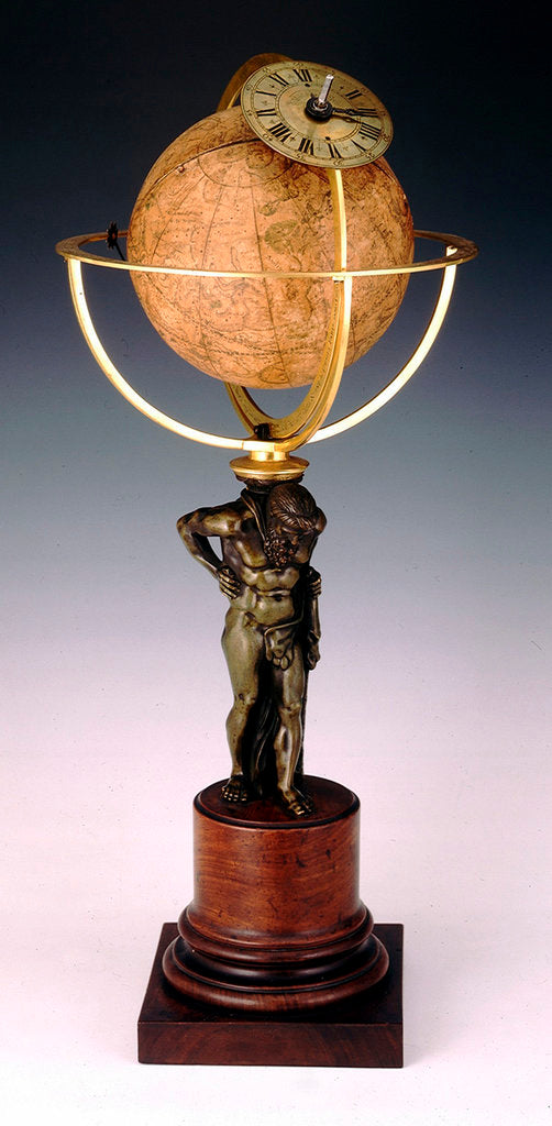 Detail of Sphere and stand by Jean Baptiste Cattin