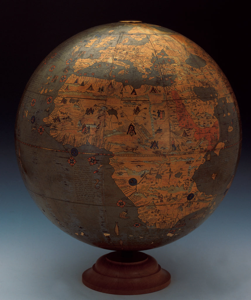 Detail of Sphere and stand by Martin Behaim